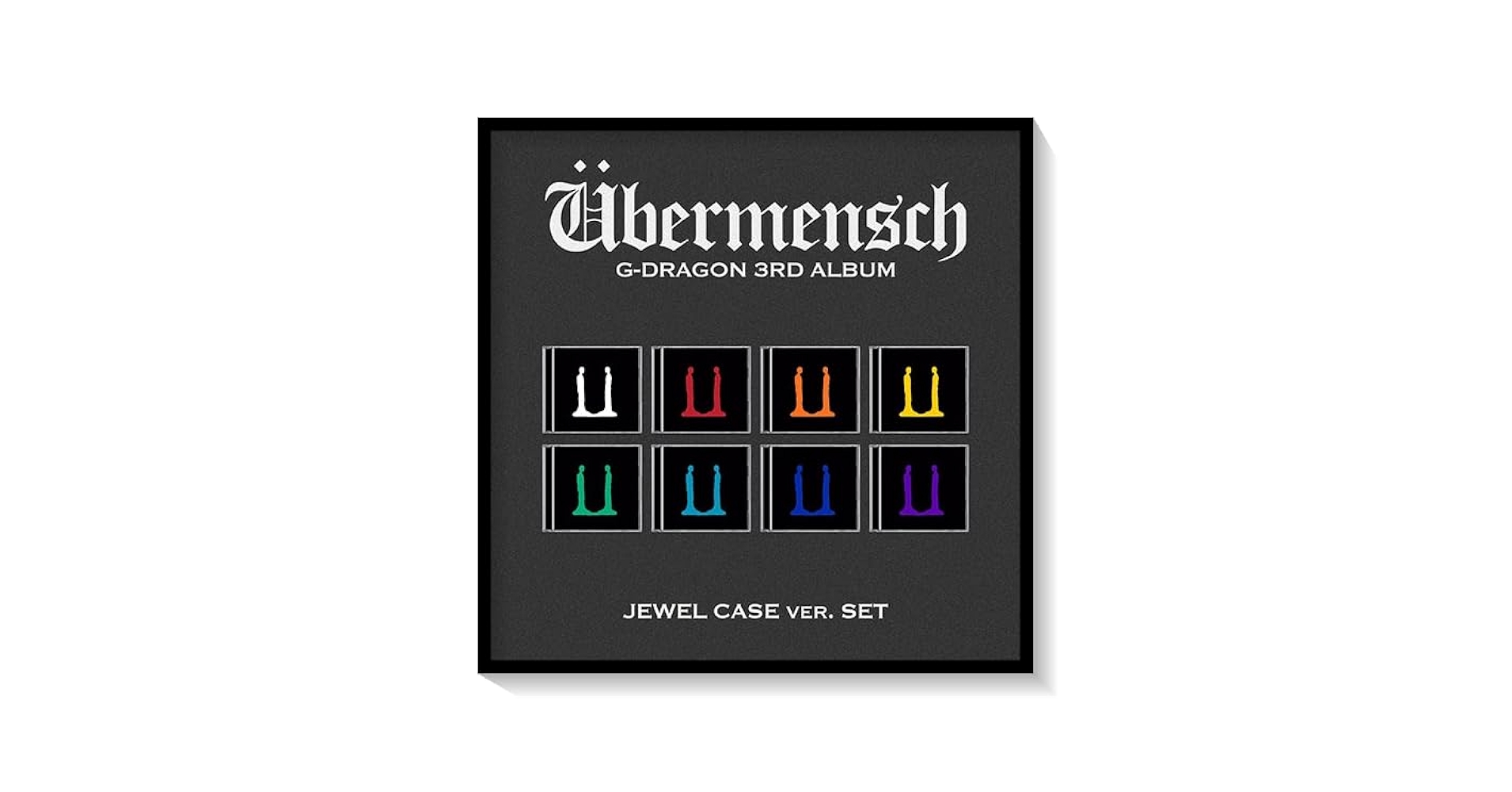 【直筆サイン】G-DRAGON 3RD ALBUM übermensch 4 Amazon | [ JEWEL ] G-DRAGON - 3RD ALBUM [ Übermensch ] 韓国